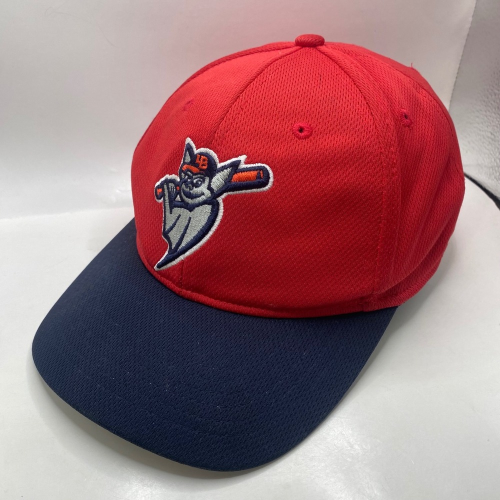 Louisville Bats OC Sports MiLB Baseball hat Youth Red Blue Adjustable minor leag